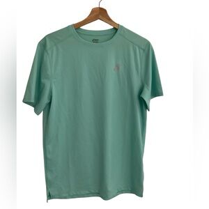 ASICS Men’s Mint Green Short Sleeve Tee Small